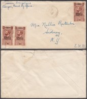 AEF - Lettre Yv23x3 De Bangui Vers Sidney 25/06/1937 (7G29710) DC2561 - Lettres & Documents