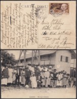 AEF - CP Yv113 De Brazzaville Vers USA 03/11/1942 (7G29710) DC2578 - Lettres & Documents