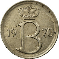 Monnaie, Belgique, 25 Centimes, 1970, Bruxelles, TB+, Copper-nickel, KM:153.1 - 25 Cent