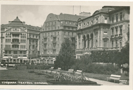 TIMISOARA - 1932 , Städt. Theater - Romania