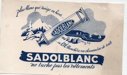 Buvard SADOLBLANC .blanc Pour Chaussures De Toile  (PPP10403) - Produits Ménagers