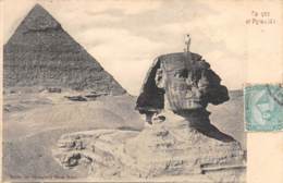 EGYPTE  SPHYNX ET PYRAMIDES - Sphinx