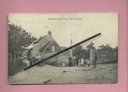 CPA Très Abîmée - Montjavoult    -(Oise) - Le Vouast  ( Garage , Auto , Voiture Ancienne ) - Montjavoult