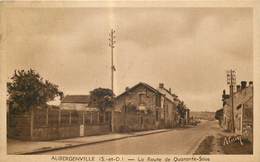 AUBERGENVILLE-la Route De Quarante Sous - Aubergenville