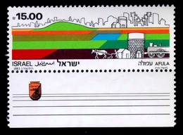 1983	Israel	940	Afula		1,10 € - Oblitérés (avec Tabs)