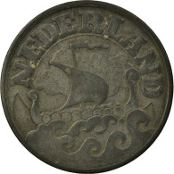 Monnaie, Pays-Bas, Wilhelmina I, 25 Cents, 1942, TTB, Zinc, KM:174 - 25 Cent