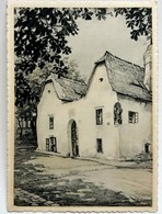 #760  House On Beethoven  In Heiligenstadt, Viena - AUSTRIA - Graphic Image Postcard - Museen