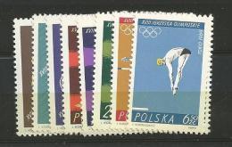 1964 MNH Poland, Polen, Pologne, Postfris - Ongebruikt