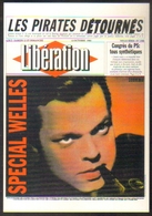 Carte Postale "Cart'Com" (1999) - Libération - Spécial Orson Welles (magazine - Couverture De Journal) - Advertising