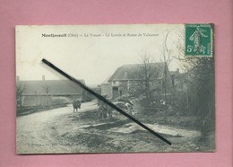 CPA -  Montjavoult - (Oise) -Le Vouast - Le Lavoir Et Route De Valécourt - Montjavoult