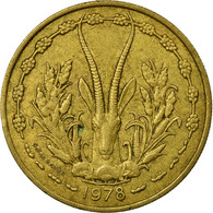 Monnaie, West African States, 25 Francs, 1978, TTB, Aluminum-Bronze, KM:5 - Côte-d'Ivoire