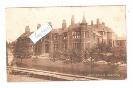 Rotherham Hospital 1908 Postcard Mrs Jackson Dunscroft Abbey Hatfield Doncaster - Other & Unclassified