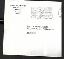 La Réunion Lettre Du  12  08  1966 De Pointe Des Galets   Vers  Saint Denis - Cartas & Documentos