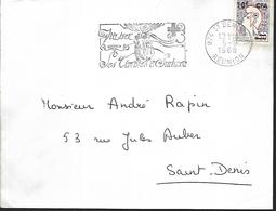 La Réunion Lettre Du 05  09  1966  Saint Denis Intérieur Croix Rouge - Covers & Documents