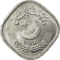 Monnaie, Pakistan, 5 Paisa, 1989, SUP, Aluminium, KM:52 - Pakistan