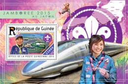 Guinea 2015 Jamboree 2015 In Japan, Train - Guinee (1958-...)