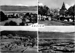 SUISSE - ARZIER - Carte Souvenir Mutlivues - Arzier-Le Muids