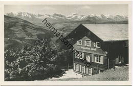 Hörnli-Kulm - Berggasthaus Hörnli - Foto-AK - Verlag Oetiker Küsnacht Gel. 1938 - Küsnacht