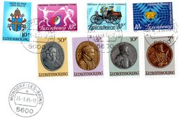 LUXEMBOURG. Timbres De 1985 Sur Carte Ayant Circulé. - Lettres & Documents