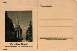 Detmold, Hermannsdenkmal, Feldpostkarte 2. WK - Detmold