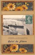 76-LE-HAVRE- LE PORT ET LES BASSINS -" L'AUGUSTIN NORMAND " SORTANT - Harbour