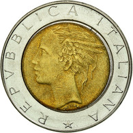 Monnaie, Italie, 500 Lire, 1988, Rome, TTB+, Bi-Metallic, KM:111 - 500 Liras