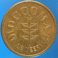 KB296-1 - MOCCOMAT DE MEERN - De Meern Utrecht - B 20.0mm - Koffie Machine Penning - Coffee Machine Token - Profesionales/De Sociedad