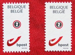 Postembleem Posthoorn OBC 4226-4227 (Mi 4272-4273) 2012 POSTFRIS MNH ** BELGIE BELGIEN / BELGIUM - Ongebruikt