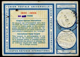 INDE 98 / 63 PAISE  Coupon Réponse International / International Reply Coupon - Unclassified