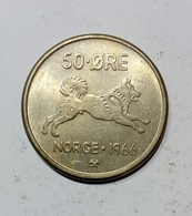 NORVEGIA / NORWAY - 50 ORE ( 1966 ) - Norway