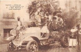 44-NANTES-FÊTES DE LA MI-CARÊME 1920- " GOÛT AMERICAIN" AUTO TRANSFORMEE - Nantes