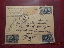 Devant De Lettre De 1937 En Recommandé - Lettres & Documents