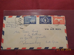 Lettre De 1953 Des Nations Unies - Storia Postale