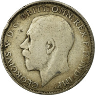 Monnaie, Grande-Bretagne, George V, Florin, Two Shillings, 1922, TB, Argent - J. 1 Florin / 2 Schillings