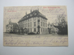 BIEBERACH , Gasthof Schöne Karte Um 1908 - Biberach