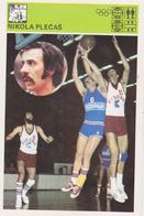 TH2087  ~~  NIKOLA PLECAS,  YUGOSLAVIA, CROATIA --   SVIJET SPORTA CARD - Basketbal