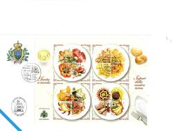 SAN MARINO 2003 - LA CUCINA - I SAPORI DELLA NOSTRA TERRA FGL - FDC - Used Stamps