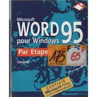 Word Pour Windows 95 Par Etapes - Microsoft Press (avec Sa Disquette) - Informatica