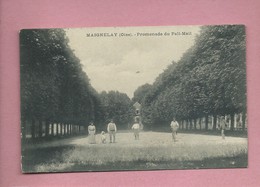 CPA Décollée -  Maignelay  -  (oise ) - Promenade Du Pall Mail - Maignelay Montigny