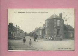 CPA -  Maignelay  - Routes De Montigny Et De Saint Martin - Maignelay Montigny