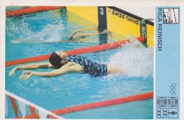 TH2166  ~~  RICA REINISCH, DEUTSCHLAND ~   SVIJET SPORTA CARD - Swimming