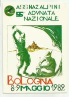 Delcampe - ASS. NAZ. ALPINI 55a ADUNATA NAZIONALE, BOLOGNA 8/9 MAGGIO 1982 NV FG - Regimente