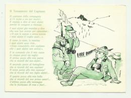 ALPINI - IL TESTAMENTO DEL CAPITANO  ILLUSTRATA M.BARBIERI  - NV FG - Regiments