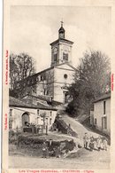 Châtenois Animée Belle Vue De L'Eglise - Chatenois