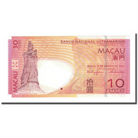 Billet, Macau, 10 Patacas, 2005-08-08, KM:80, NEUF - Macau