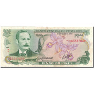 Billet, Costa Rica, 5 Colones, 1992-01-15, KM:236e, TB+ - Costa Rica