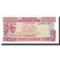 Billet, Guinea, 50 Francs, 1960, 1960-03-01, KM:29a, NEUF - Guinée