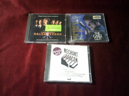 COLLECTION DE 3 CD ALBUMS  DE BANDE ORIGINAL DE  FILM ° THE CABLE GUY + MECHANT GARCON + THE THREE MUSKETEERS - Colecciones Completas