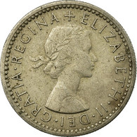 Monnaie, Grande-Bretagne, Elizabeth II, 6 Pence, 1955, TB+, Copper-nickel - H. 6 Pence