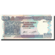 Billet, Burundi, 500 Francs, 2003, 2003-07-01, KM:38c, NEUF - Burundi